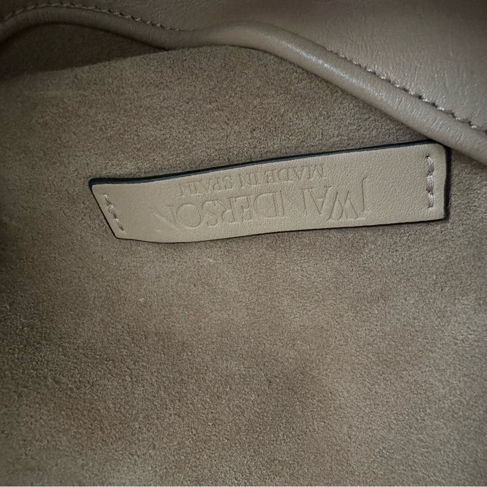 JW Anderson Small Chain Leather Hobo Bag - Picture 3 of 12